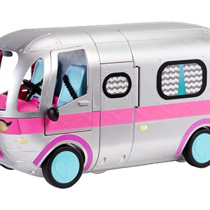 اسباب بازی ماشین 4 در 1 LOL Surprise سری OMG مدل Glamper Fashion Camper _اسباب بازی عروسک دخترانه